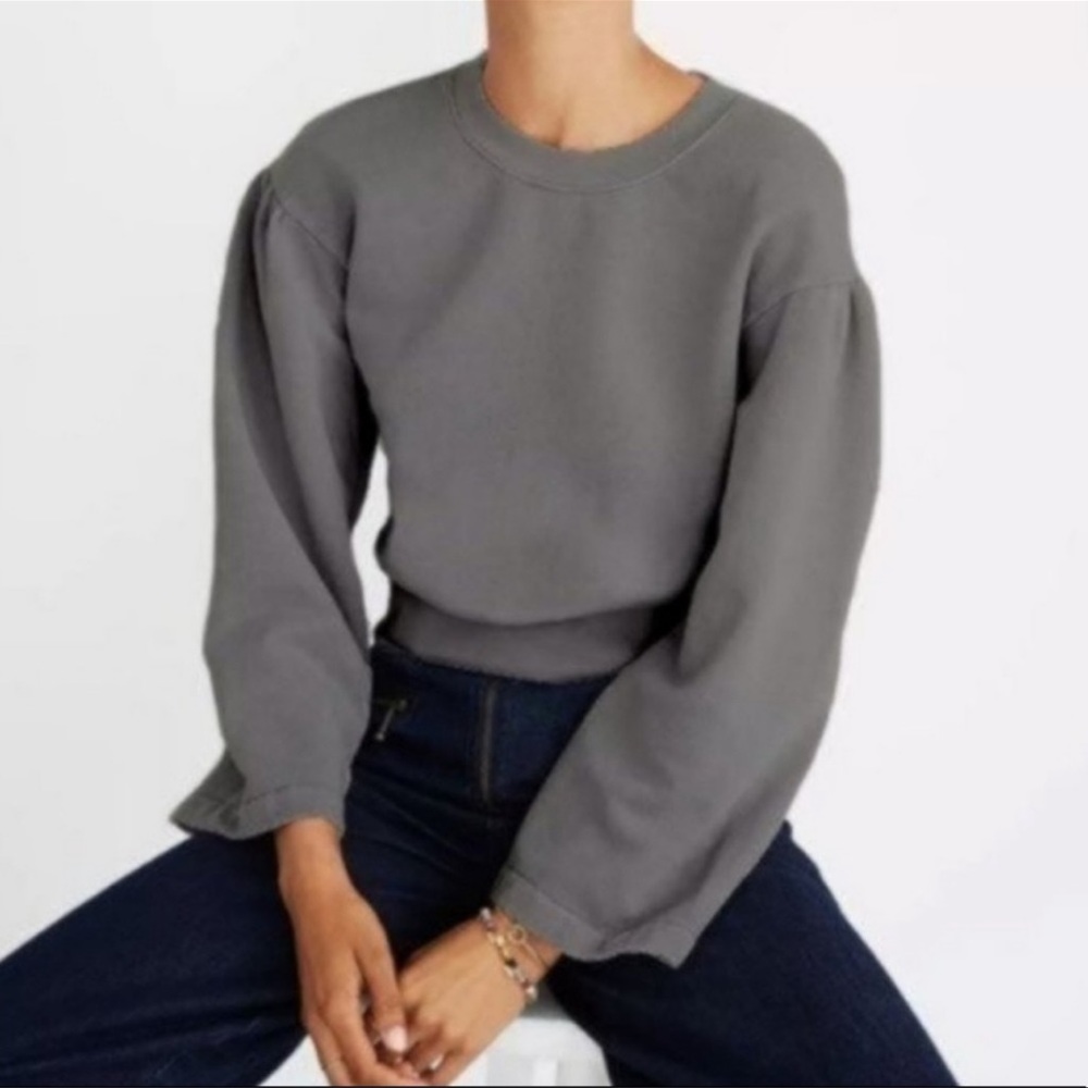 Madewell X Karen Walker Garment Dyed Sweatshirt